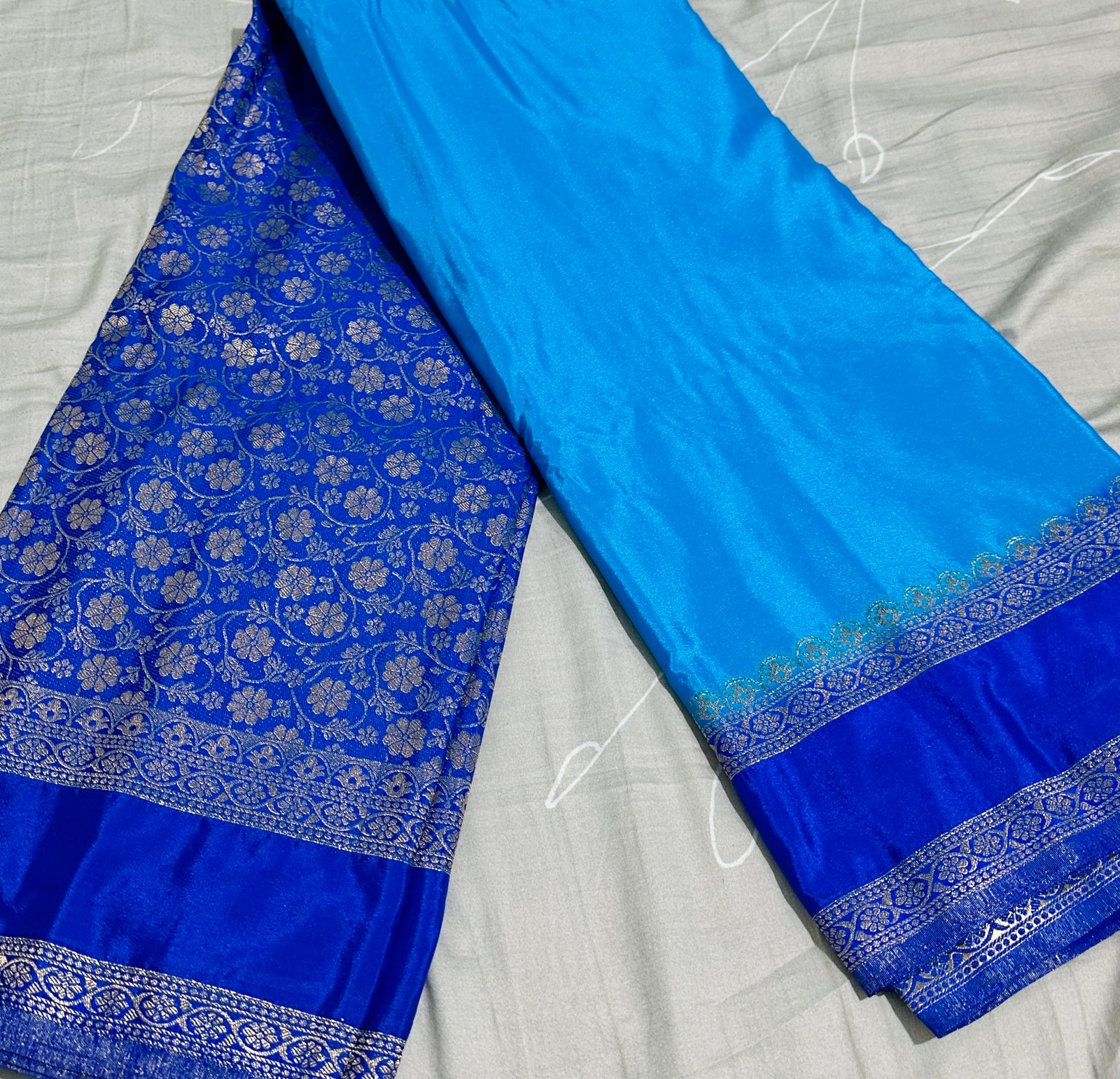 Mysore crepe silk saree