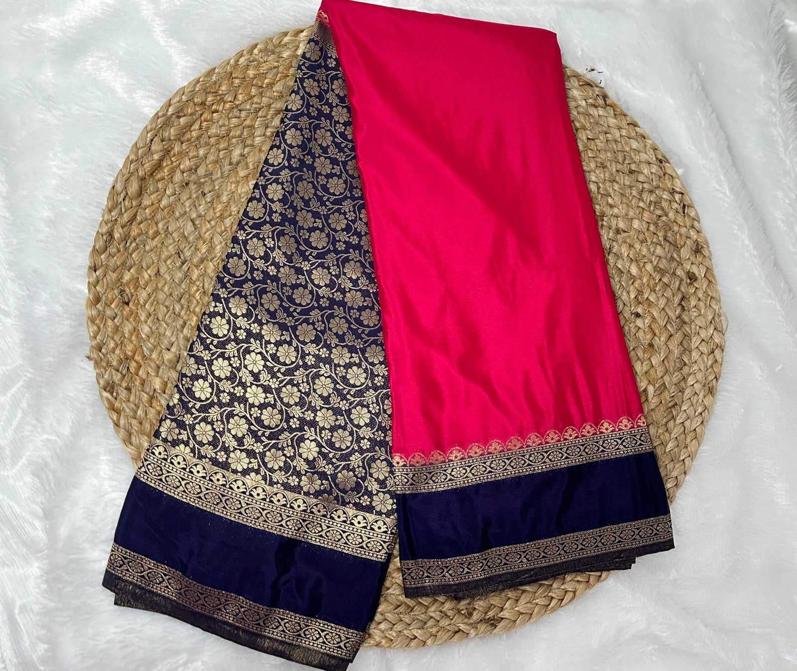 Mysore crepe silk saree