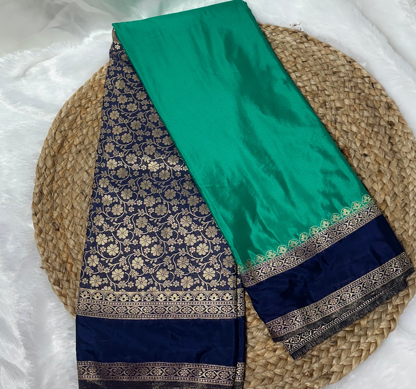 Mysore crepe silk saree