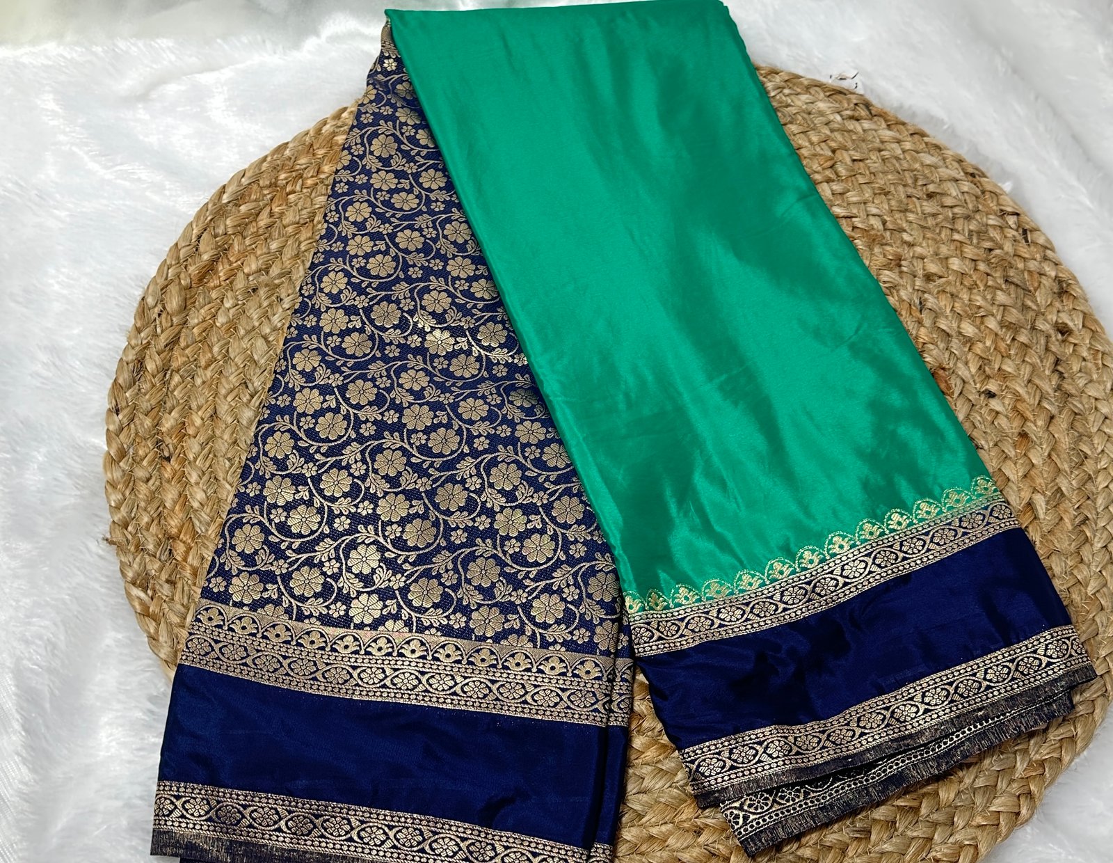 Mysore crepe silk saree