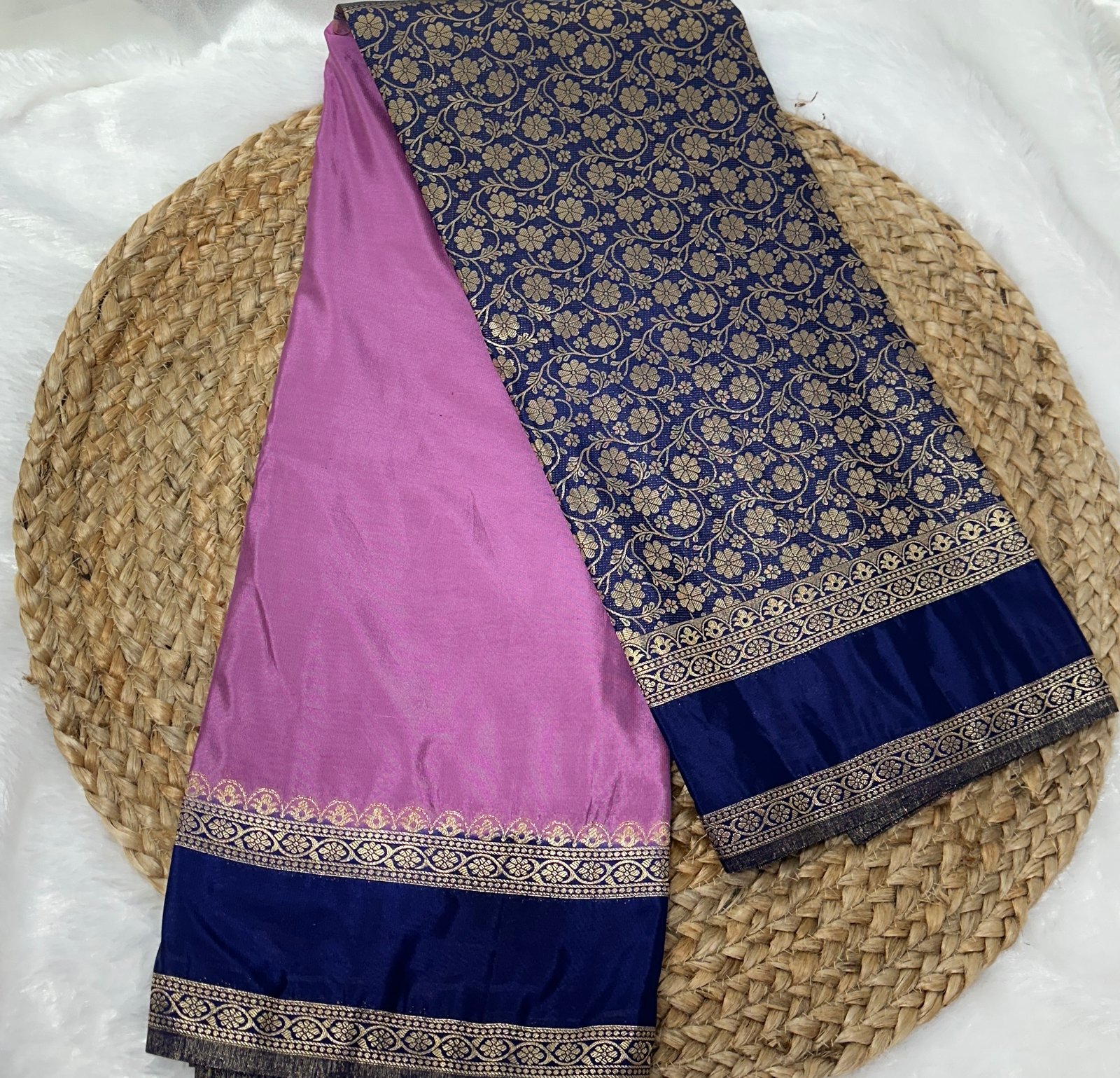 Mysore crepe silk saree