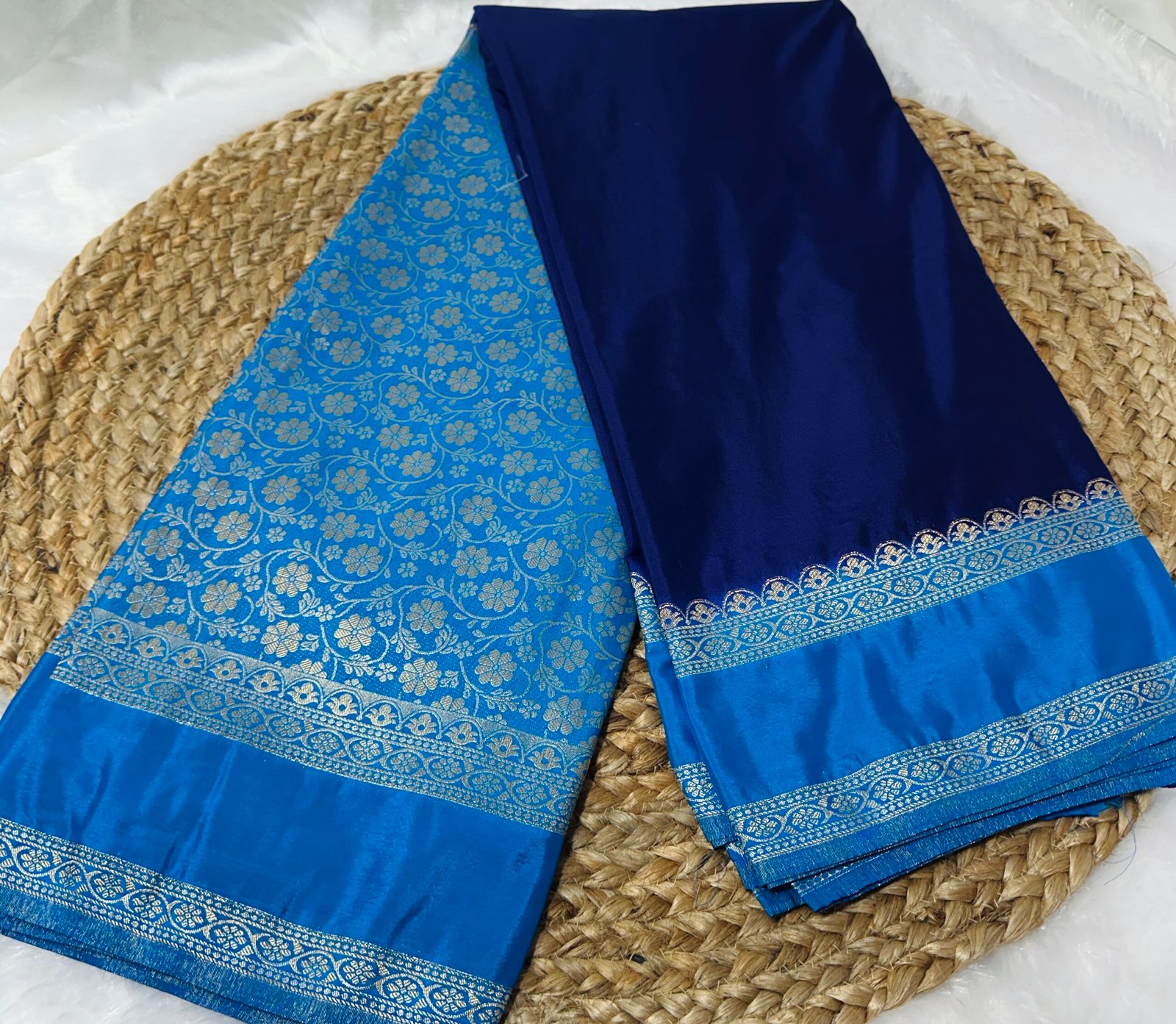 Mysore crepe silk saree