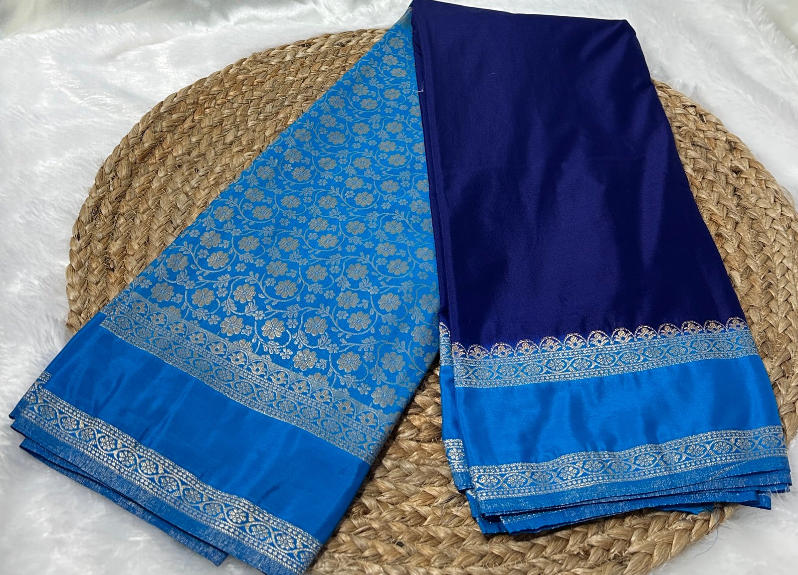 Mysore crepe silk saree