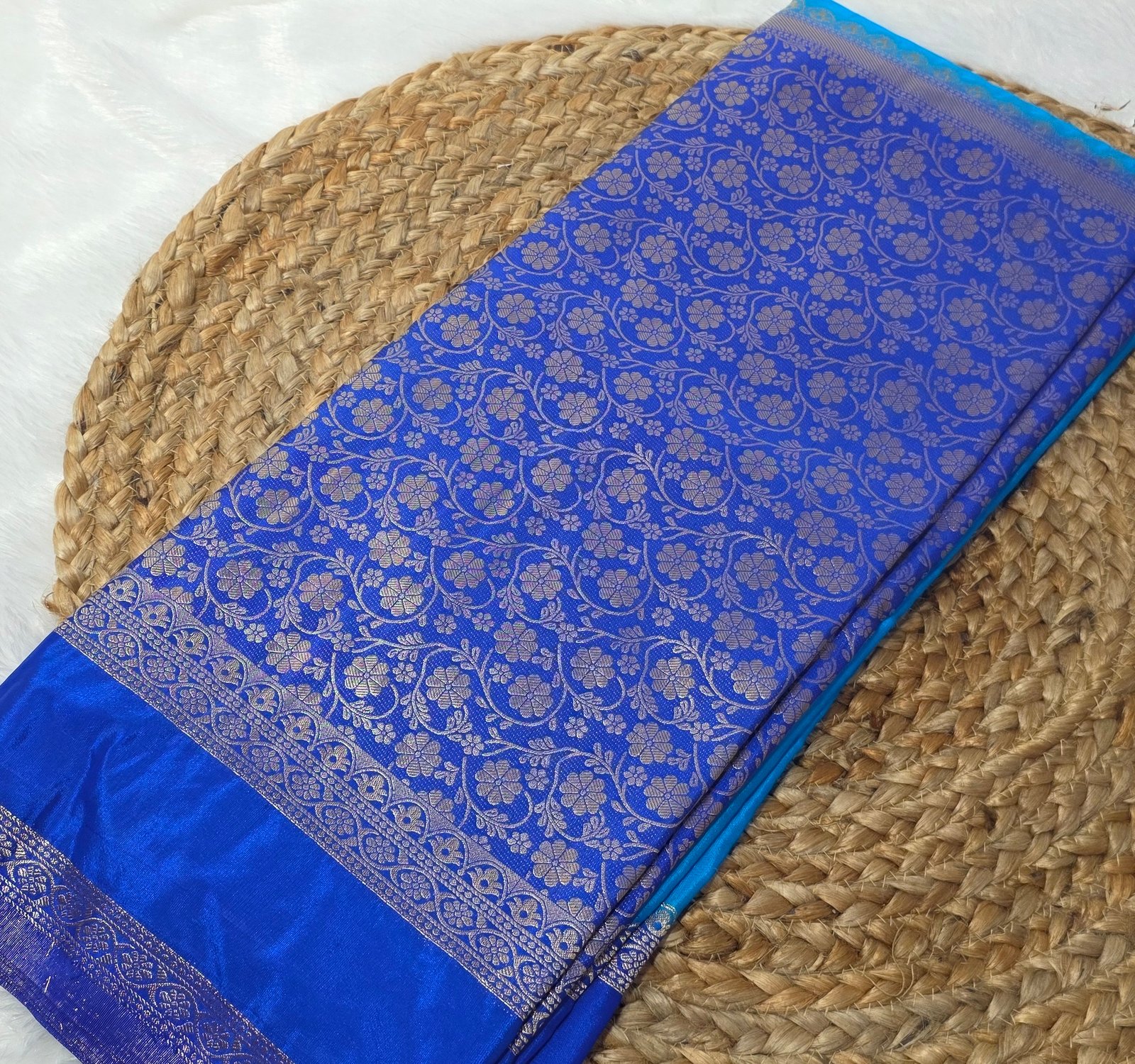 Mysore crepe silk saree